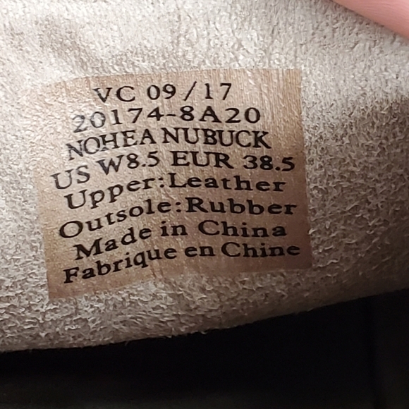 Olukai Nohea Taupe Nubuck Suede Leather Loafer Shoes Size Woman's 8.5 - Picture 8 of 8